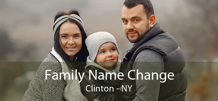 Family Name Change Clinton - NY