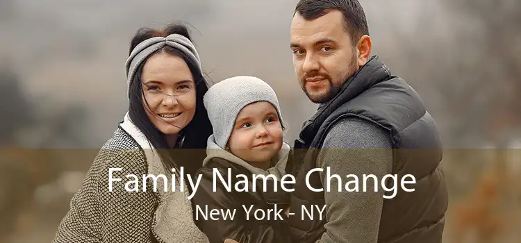 Family Name Change New York - NY