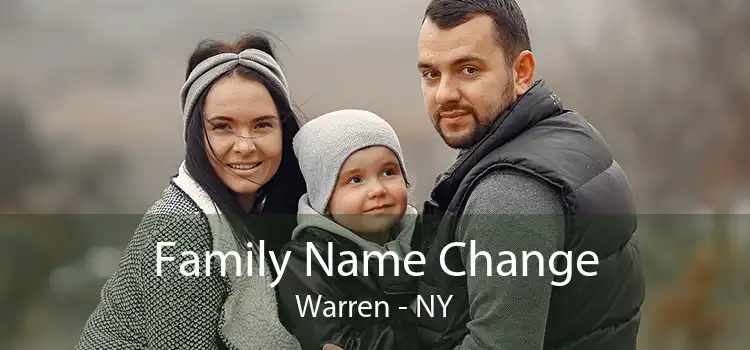 Family Name Change Warren - NY