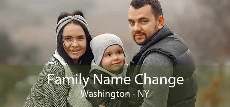 Family Name Change Washington - NY