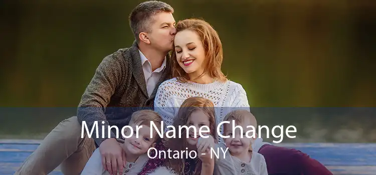 Minor Name Change Ontario - NY
