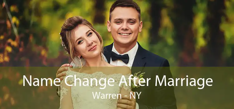 Name Change After Marriage Warren - NY