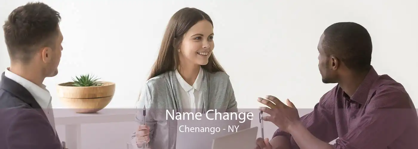 Name Change Chenango - NY