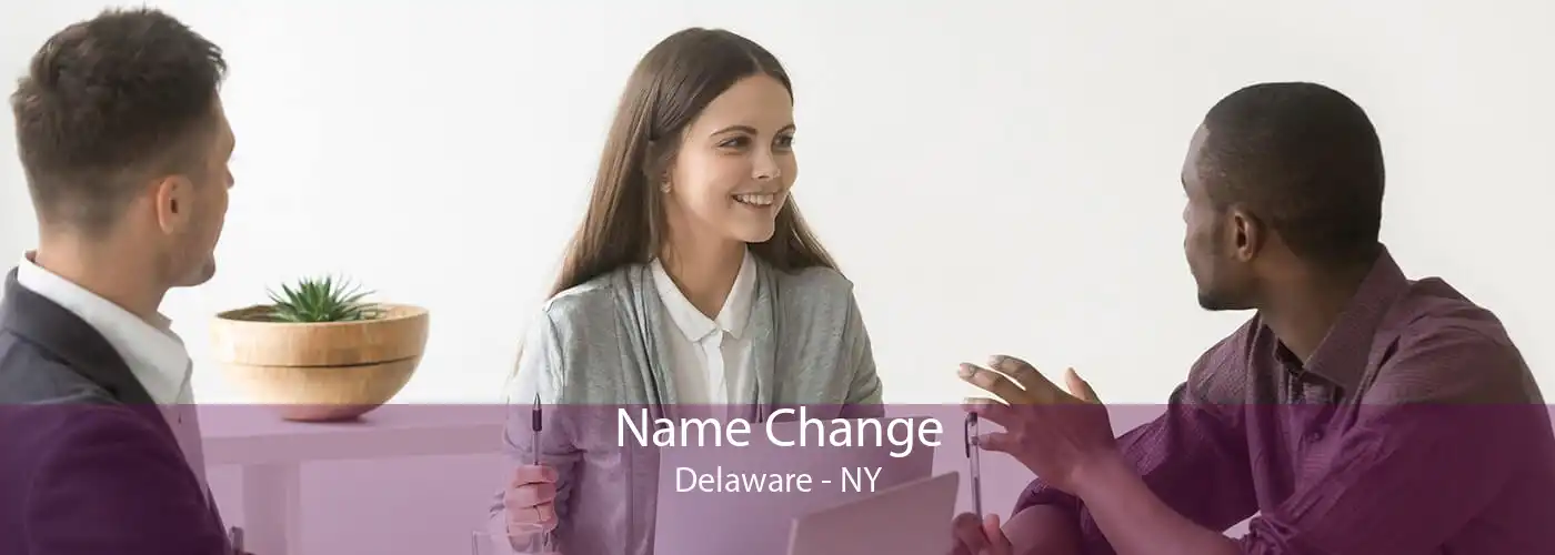 Name Change Delaware - NY