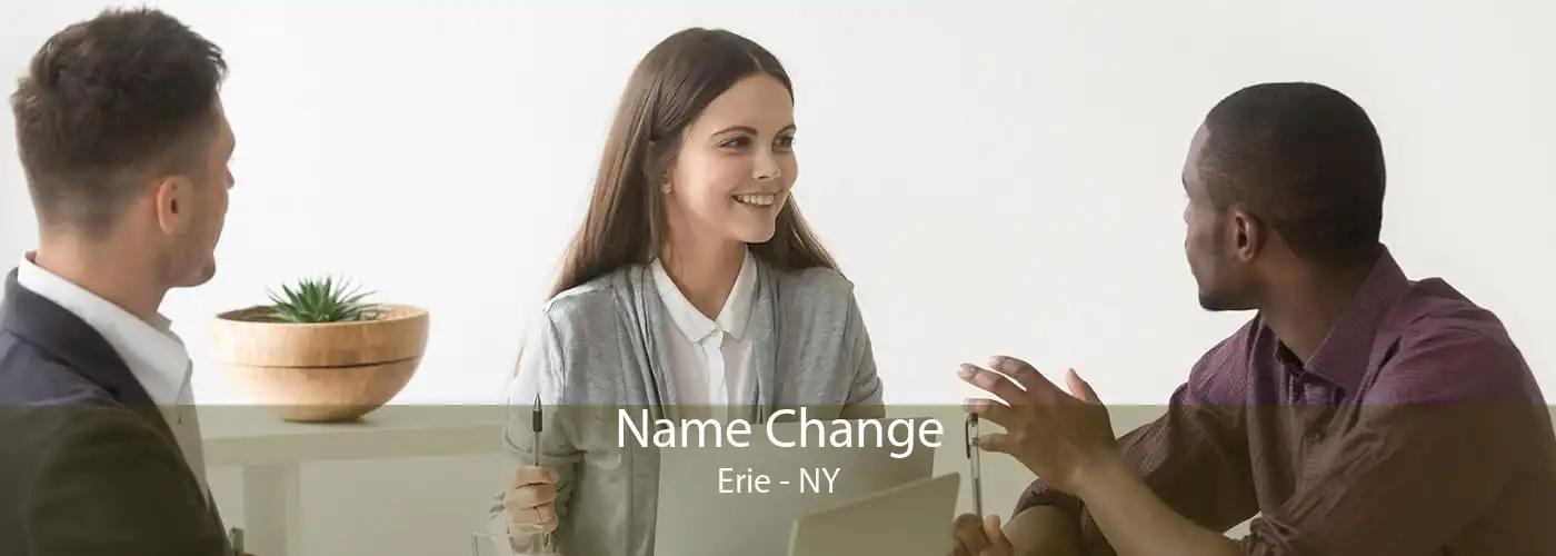 Name Change Erie - NY