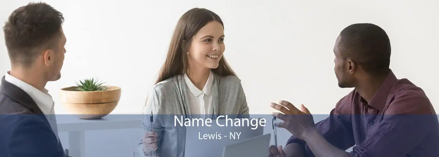 Name Change Lewis - NY