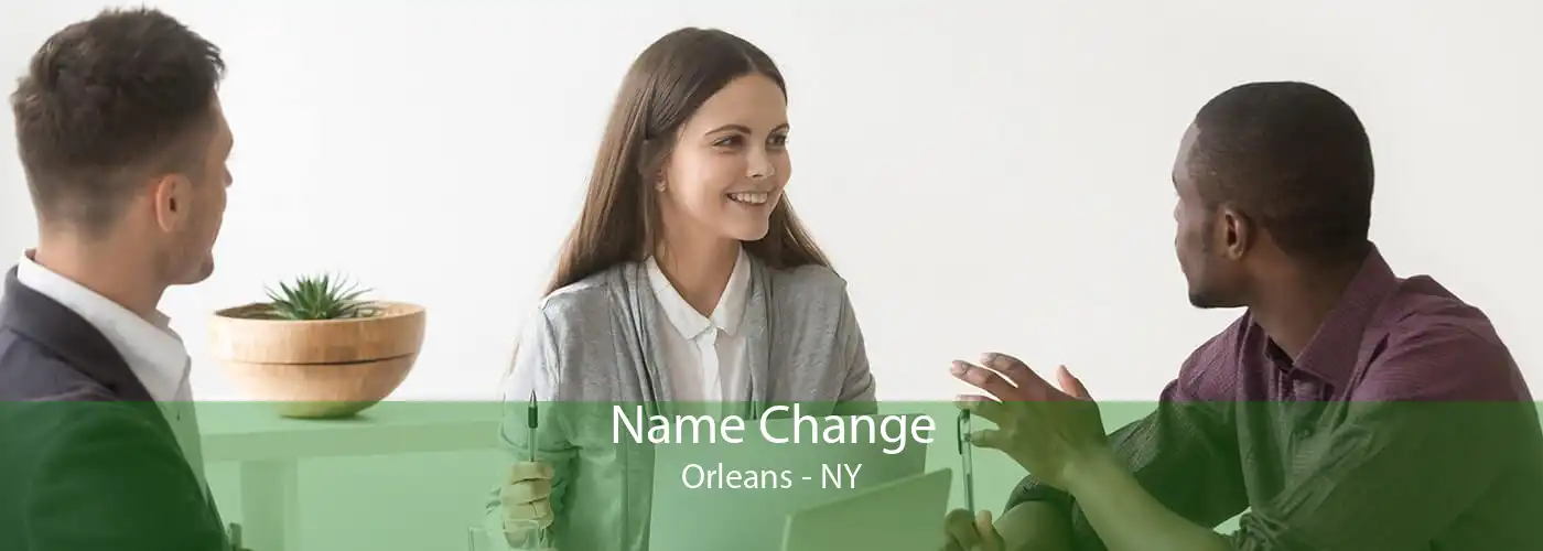 Name Change Orleans - NY