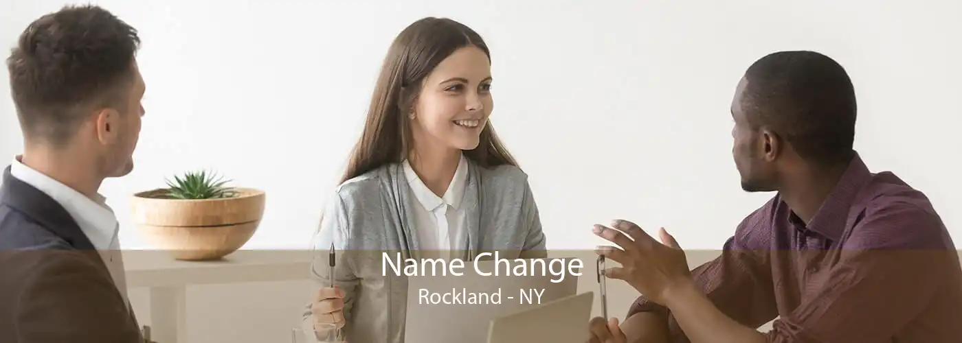 Name Change Rockland - NY