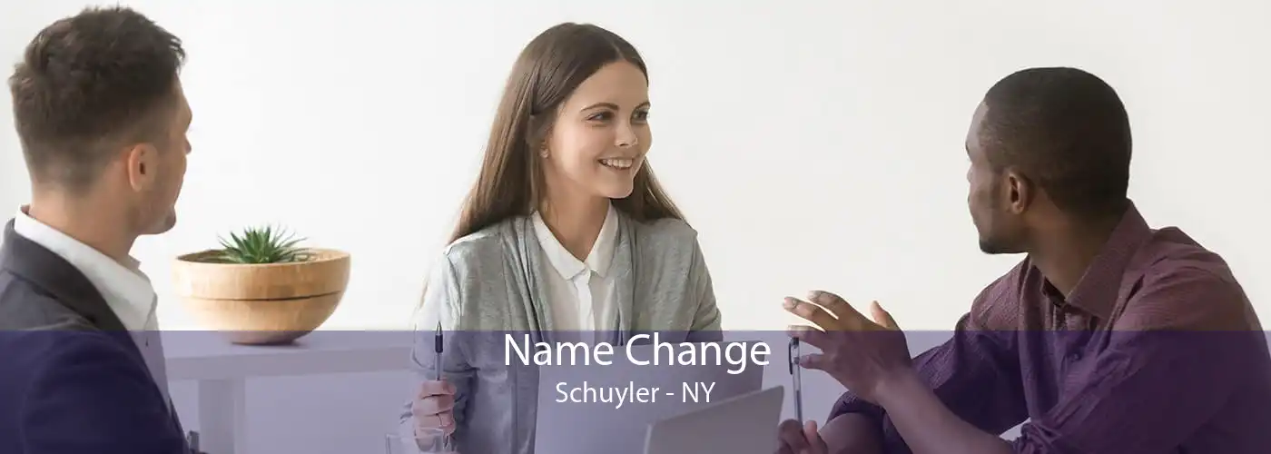 Name Change Schuyler - NY