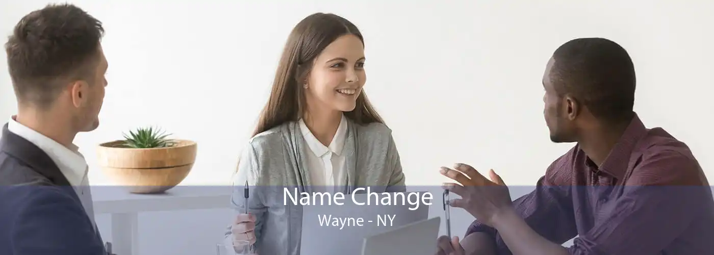 Name Change Wayne - NY